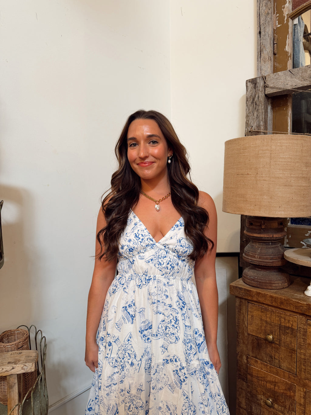 English Garden Maxi Dress