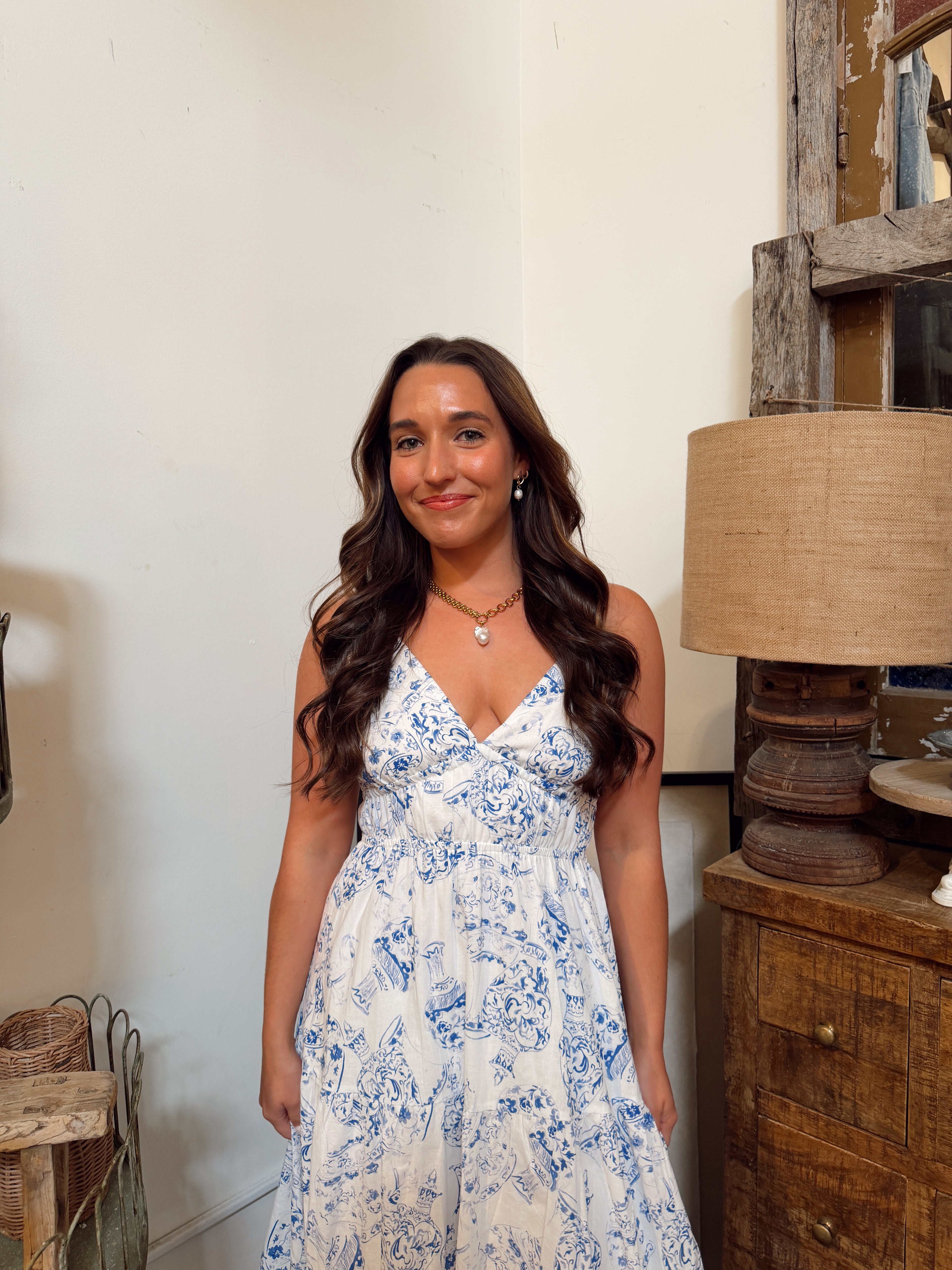 English Garden Maxi Dress