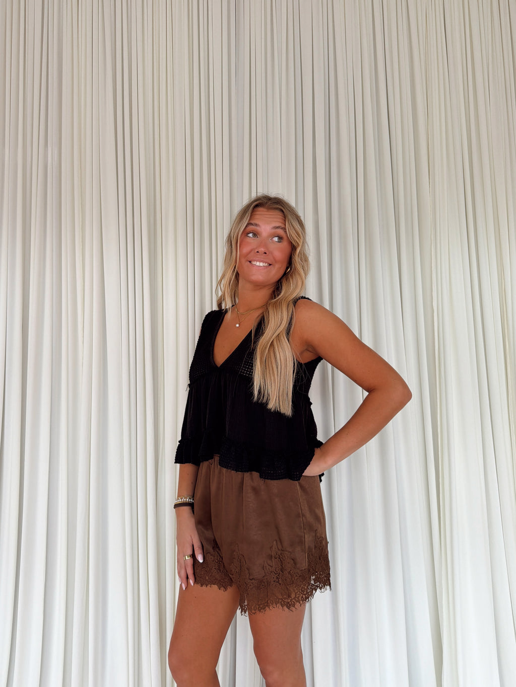 Mini Babydoll Sleeveless Tank