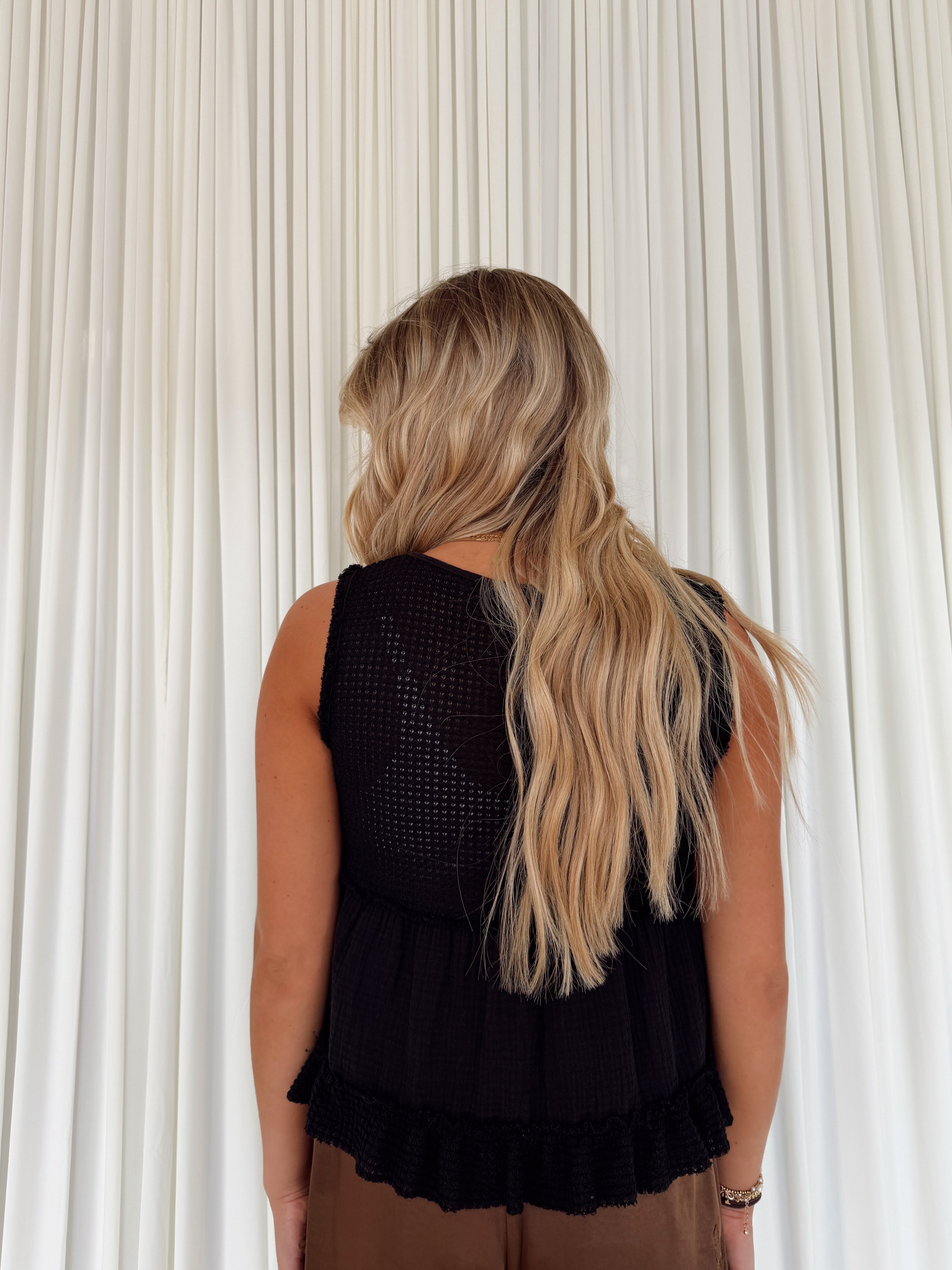 Mini Babydoll Sleeveless Tank