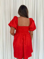 Square Neck Mini Dress