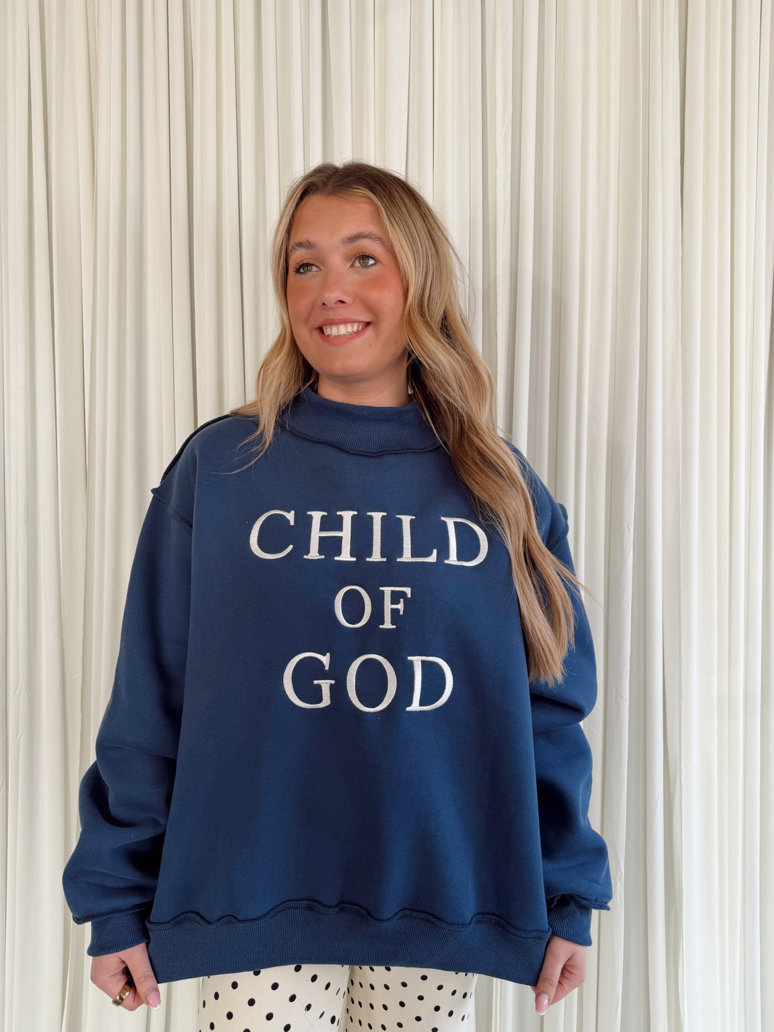 “Child of God” Embroidered Sweatshirt