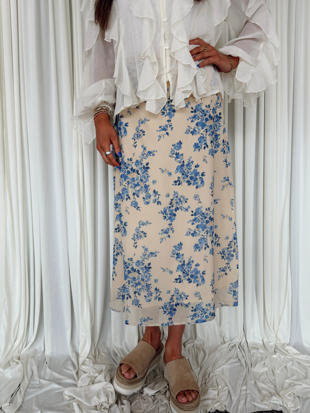 Etienne Floral Skirt Woven