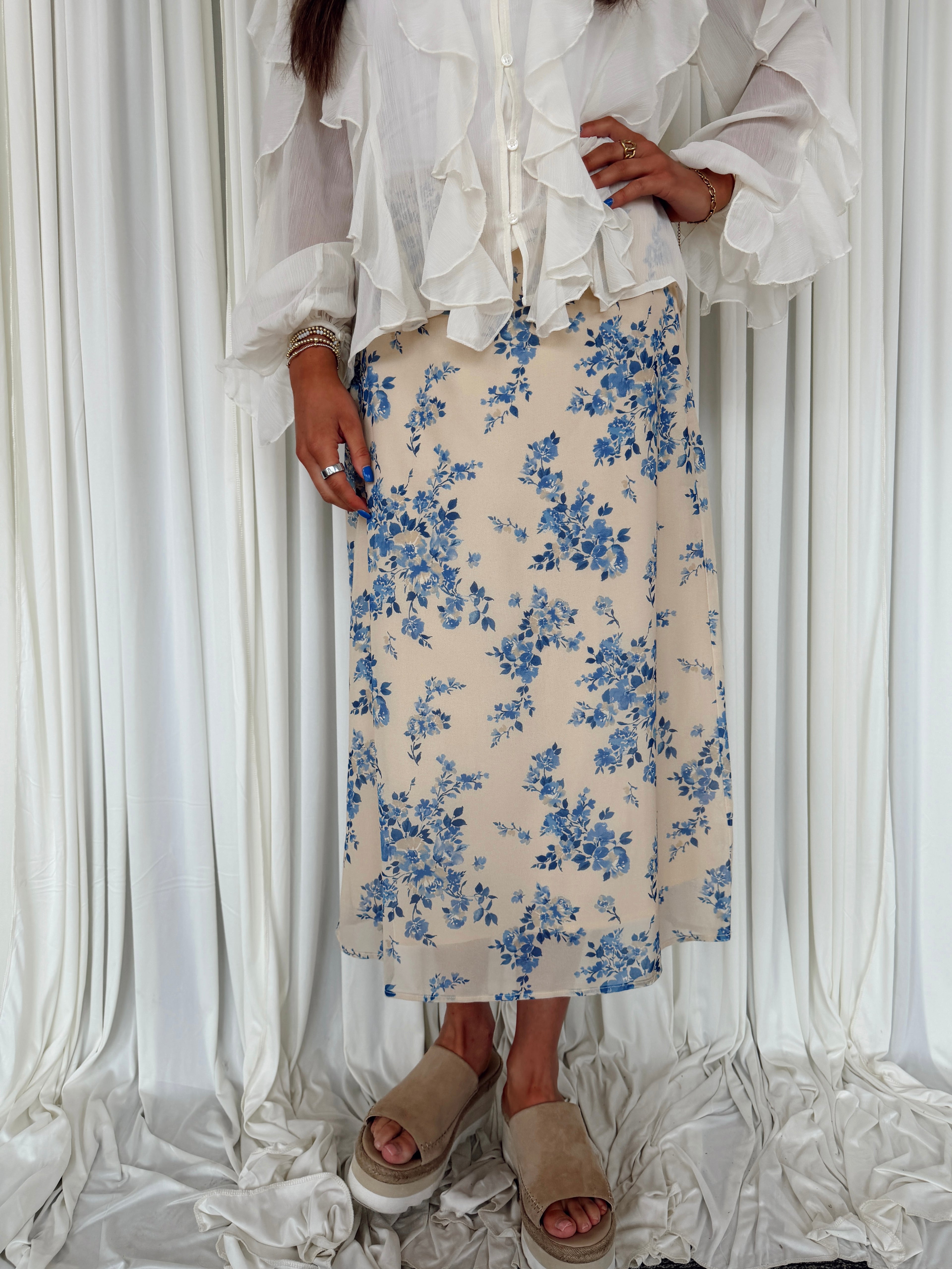Etienne Floral Skirt Woven