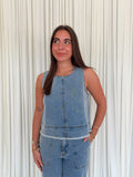 The Aqualina Top