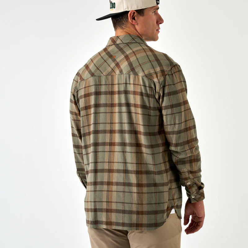 Flannel Shirt - Timber Brown