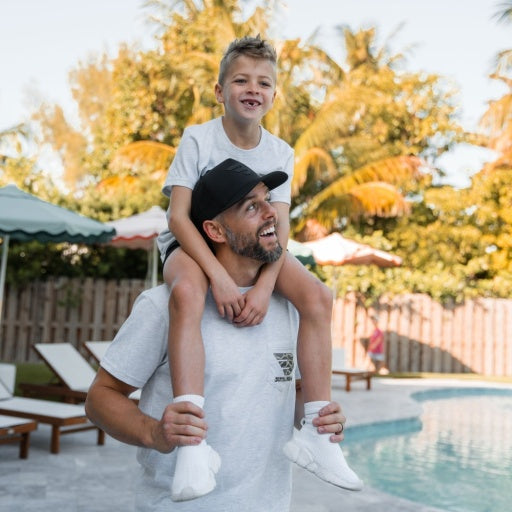 Short Sleeve Tee - Flying B Classic Deer Camo - Ash Grey