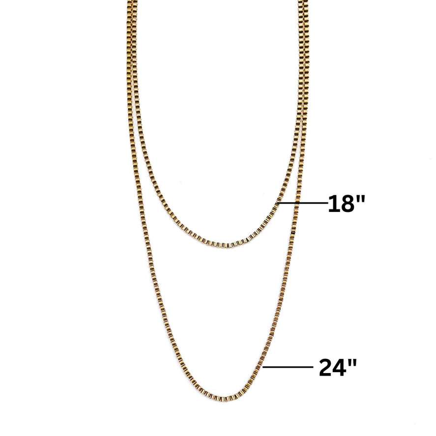 Mittie Gold Chain Necklace