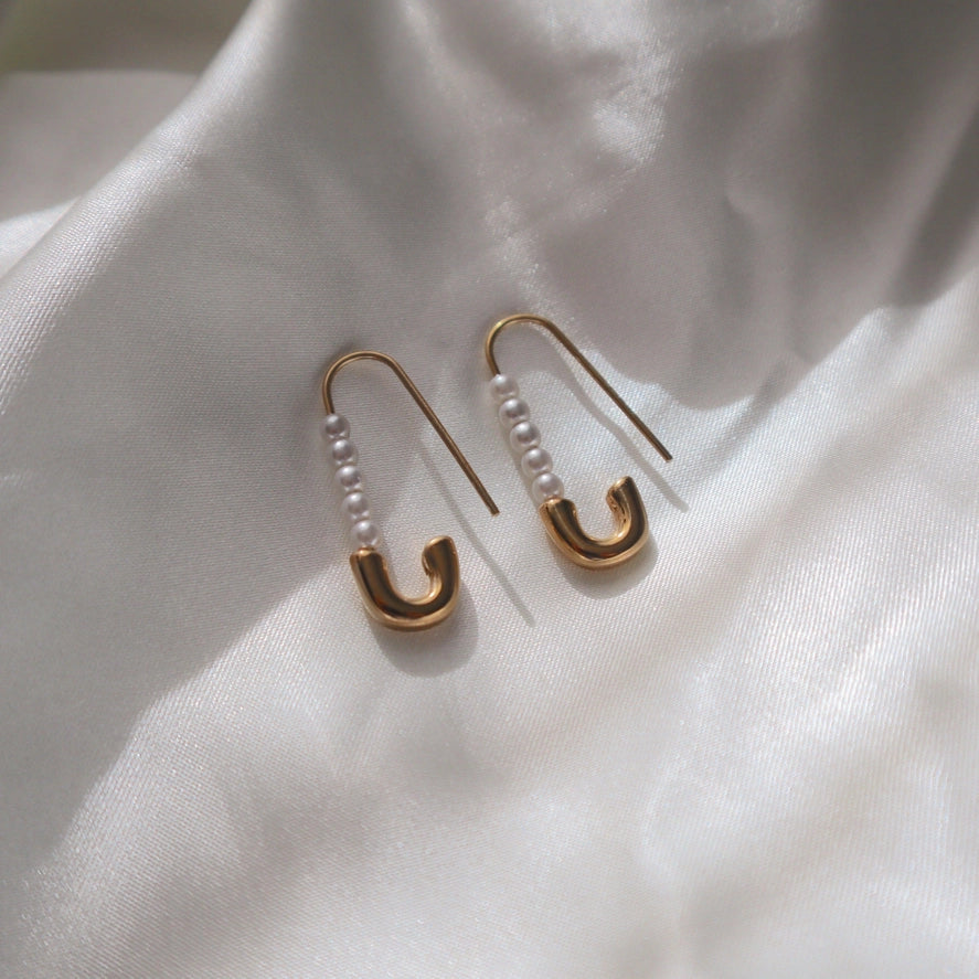 Safety Pin Earrings
