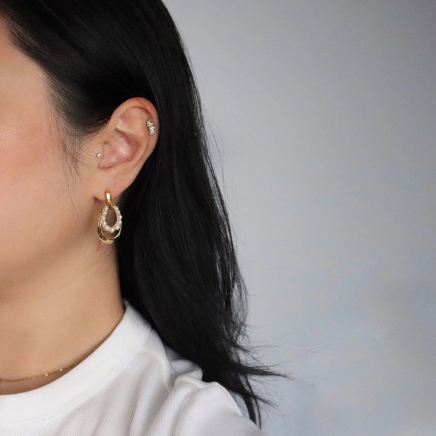 Estelle Pearl Earrings
