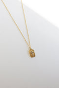 Petite Crystal Cross Pendant Necklace