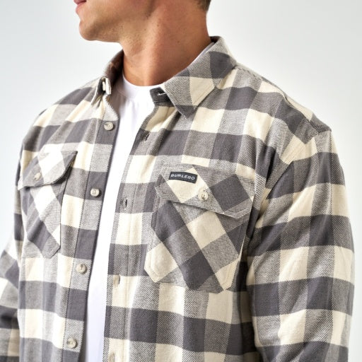 Flannel Shirt - Grey Buffalo