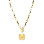 Raylee Toggle Starburst Coin Necklace