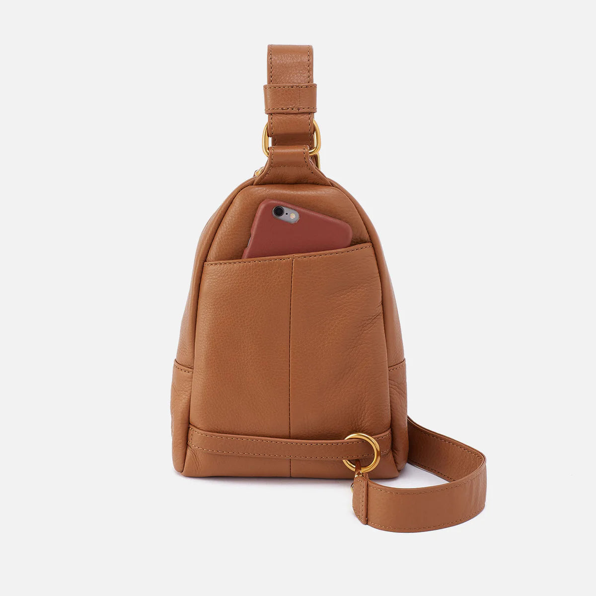 Fern Sling - Pebbled Leather | Warm Honey