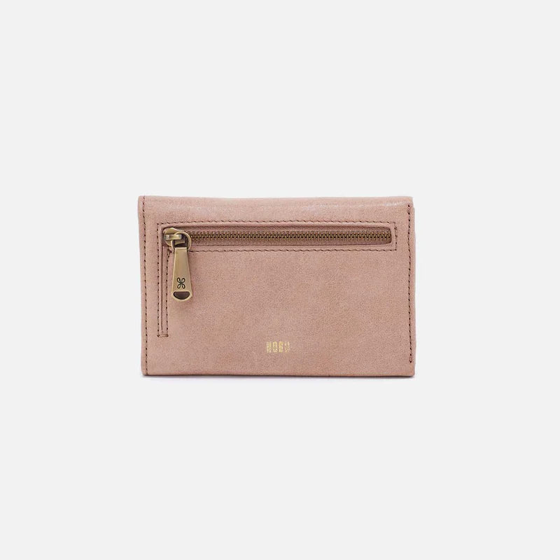 Jill Trifold Wallet - Buffed Leather | Hazel