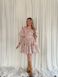 Floral Babydoll Mini Dress