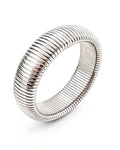 Baia Thick Coil Bangle Bracelet