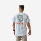 Short Sleeve Tee - Fish Wild - Ash Grey