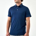 Performance Polo - Heather Navy