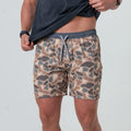 Athletic Short - Pintail Camo - Grey Liner 7"