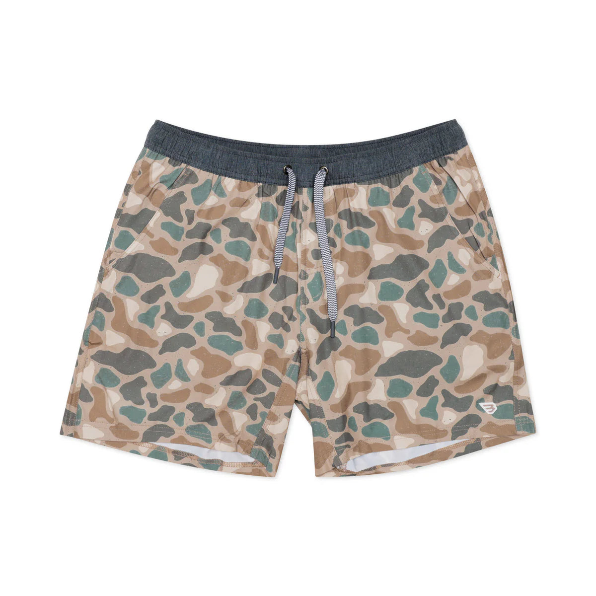 Athletic Short - Pintail Camo - Grey Liner 7"