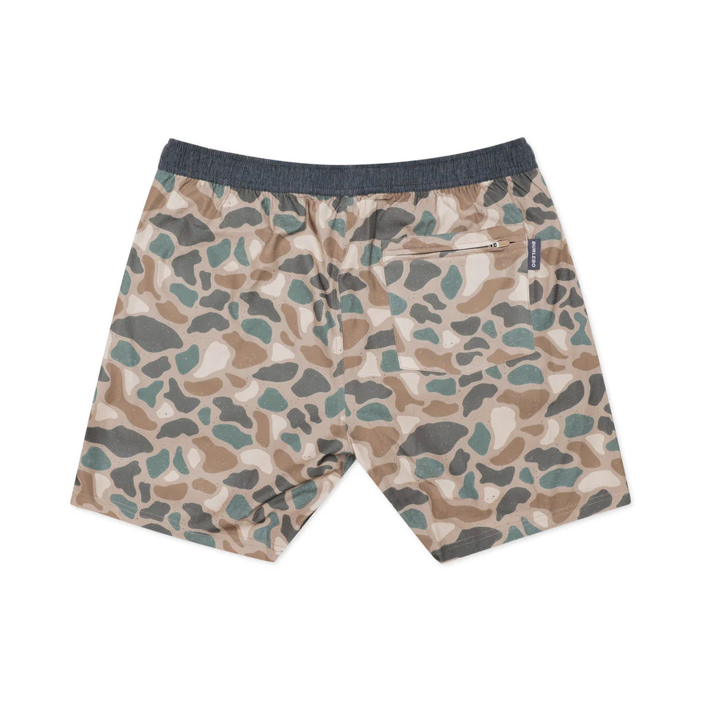 Athletic Short - Pintail Camo - Grey Liner 7"