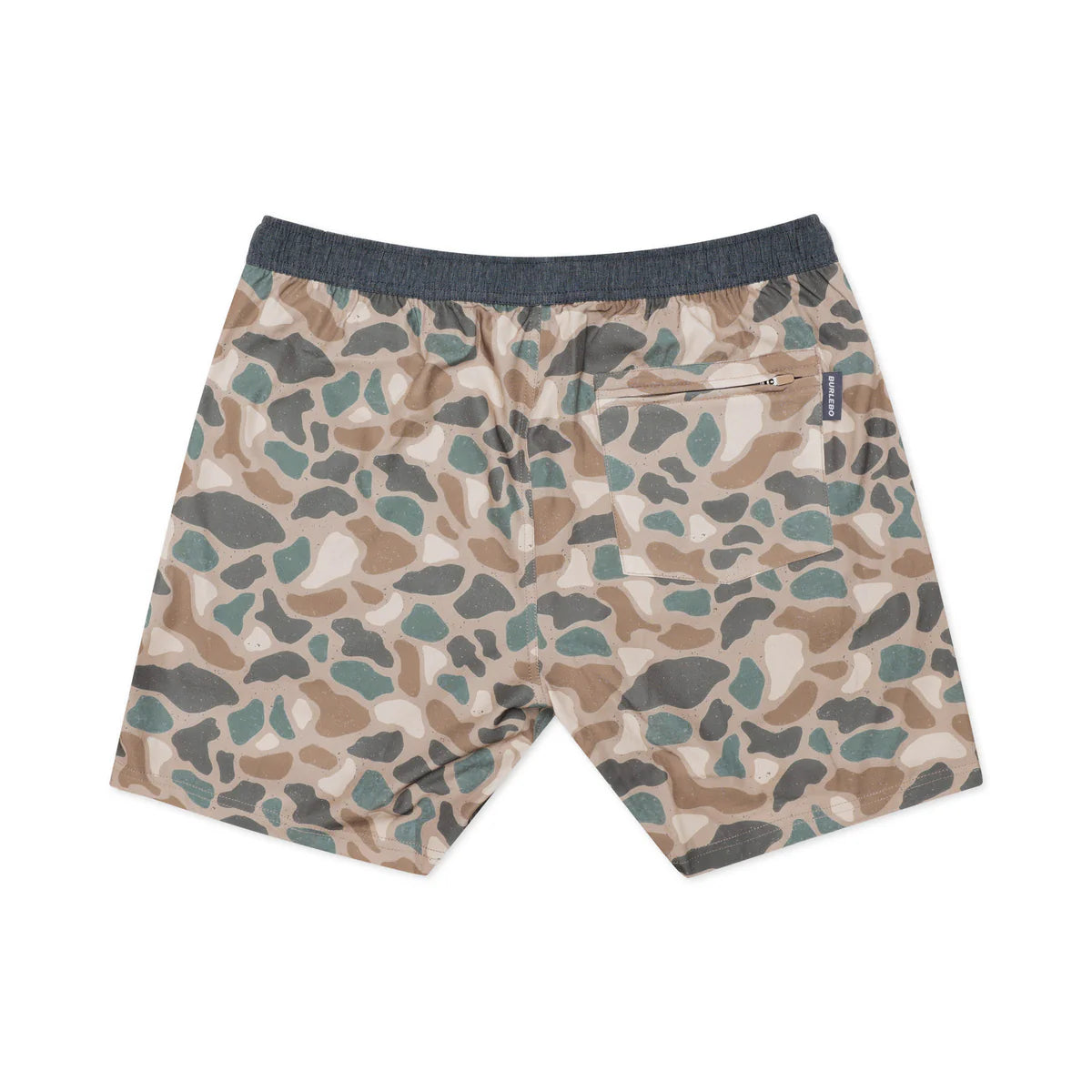 Athletic Short - Pintail Camo - Grey Liner 7"