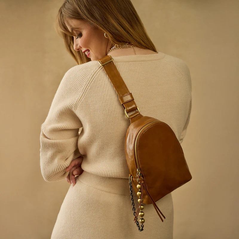 Fern Sling - Polished Leather | Truffle