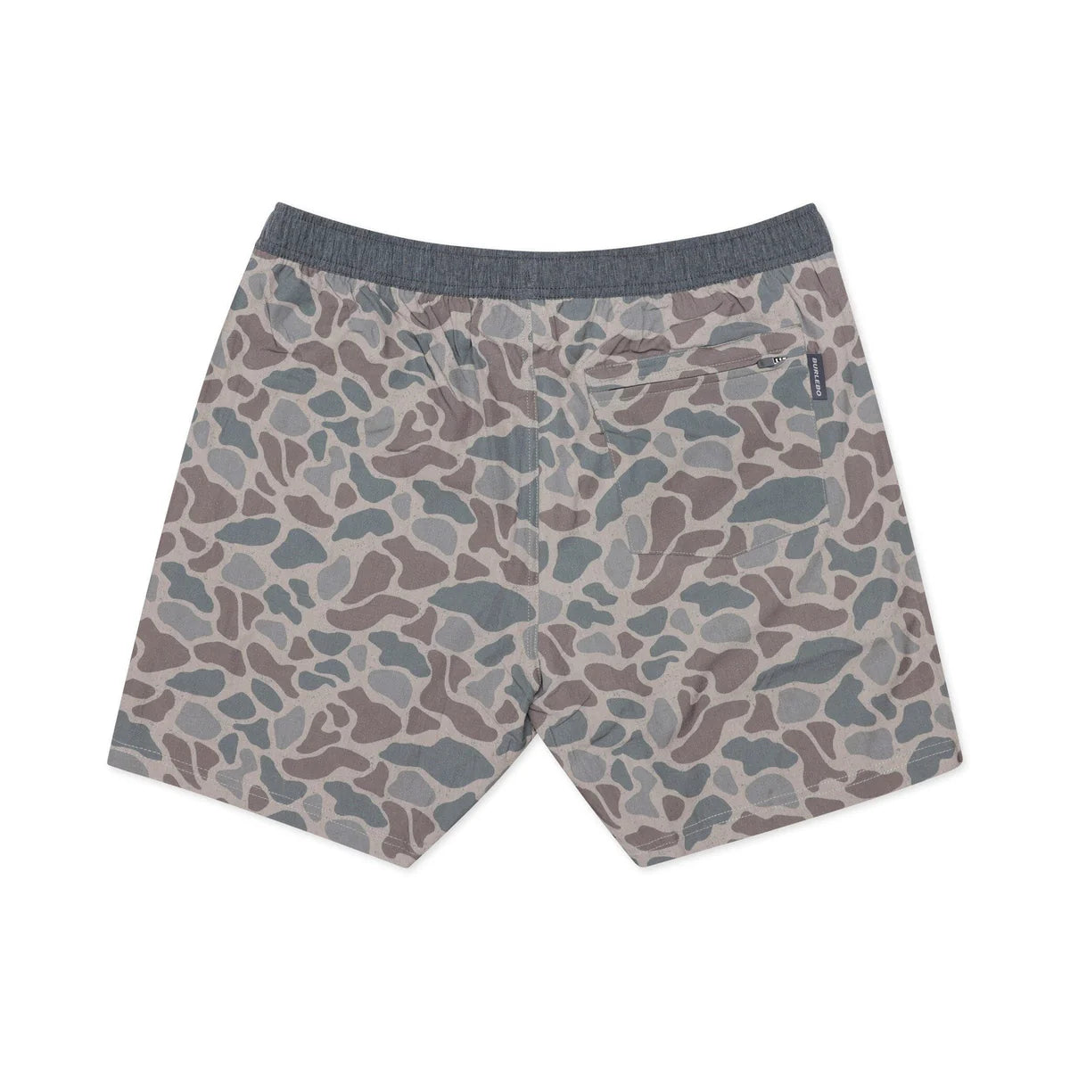 Athletic Short - Classic Deer Camo - Grey Liner 7"