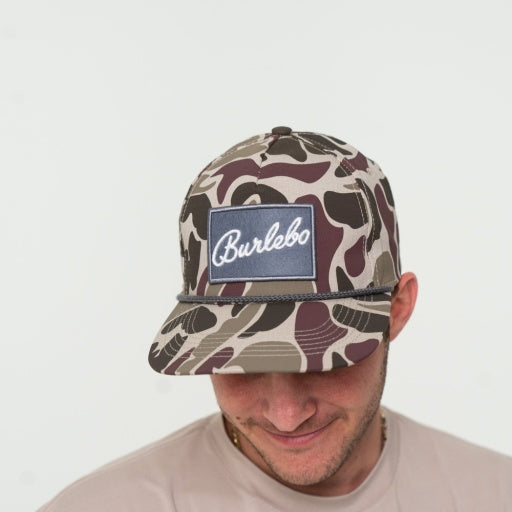 Cap - BURLEBO Grey Patch - Camo
