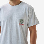 Short Sleeve Tee - Fish Wild - Ash Grey