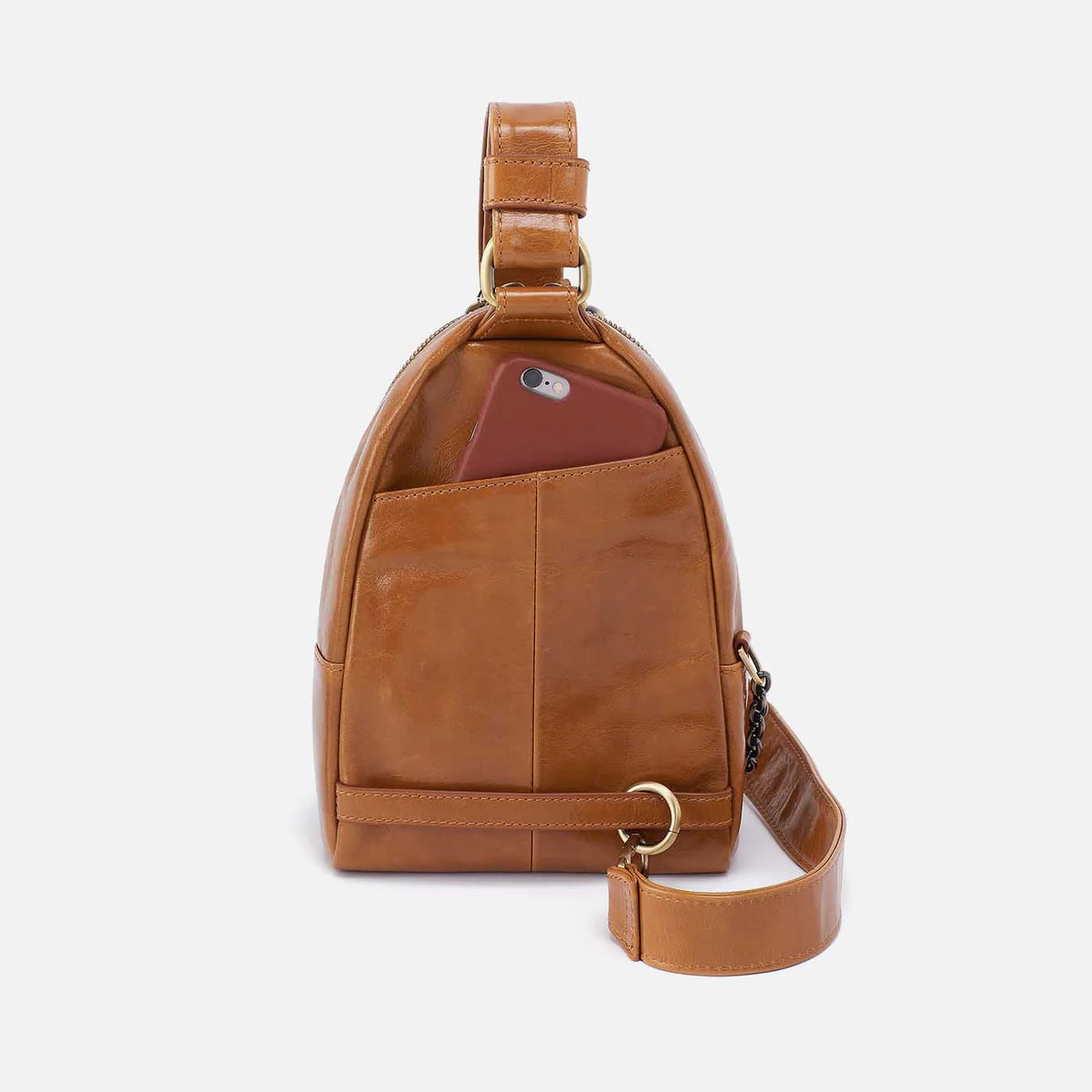 Fern Sling - Polished Leather | Truffle