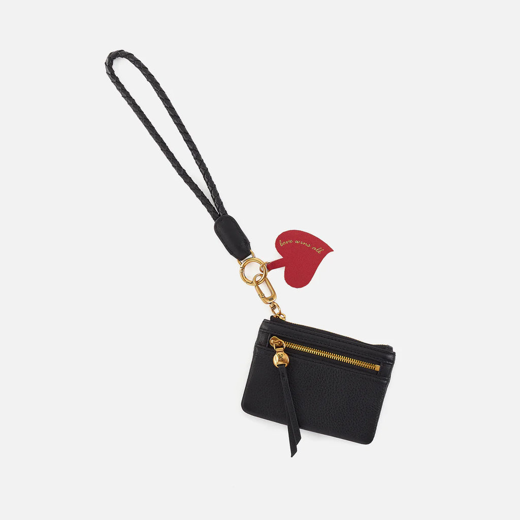 Lasso Phone Wristlet - Pebbled Leather | Black
