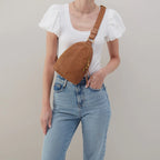 Fern Sling - Pebbled Leather | Warm Honey